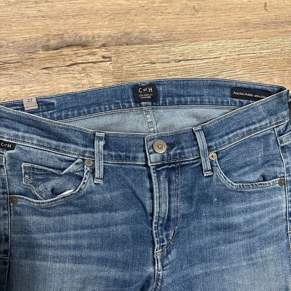 Citizens of Humanity  Avedon Ankle Ultra Skinny Jeans Womens Size 27 - Picture 3 of 4